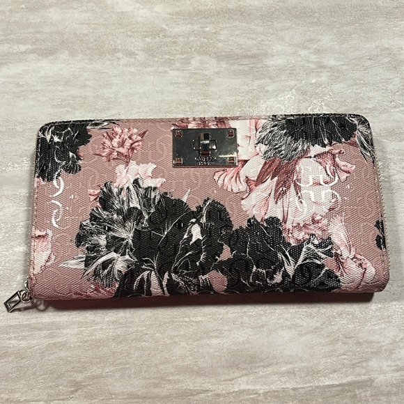 NWOT Guess Halley Floral 3 Bag/Wallet Set - Picture 8 of 10